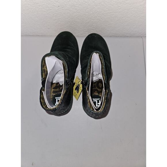 New! Fly London Yamy YAMY266FLY Womens Green Suede Ankle & Booties Boots 36 $110 - Picture 5 of 15